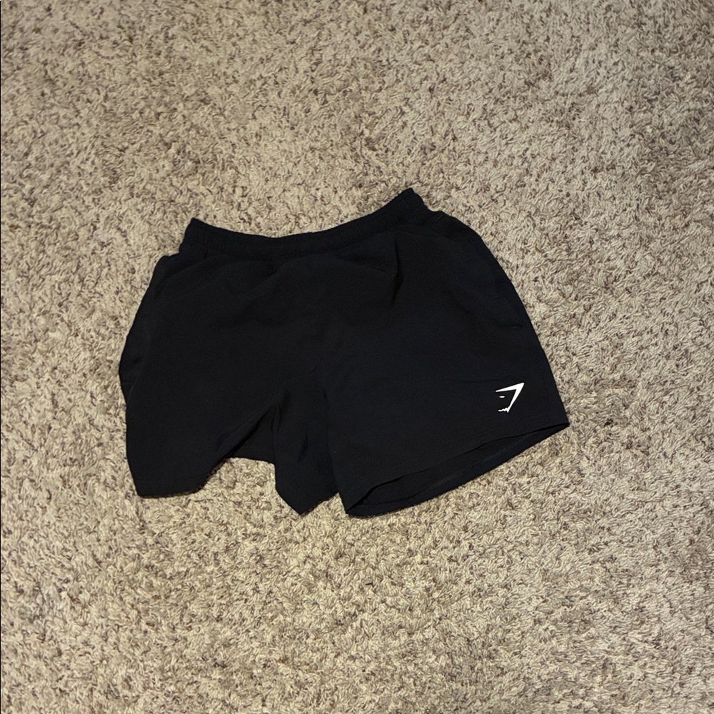 Gymshark Black Athletic Shorts